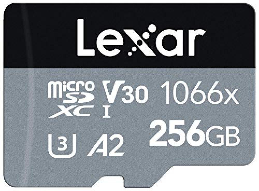 (TG. 256GB) Schede Lexar Professional 1066x 256GB microSDXC UHS-I Serie SILVER,