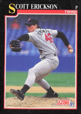 1991 Score #812 Scott Erickson | eBay