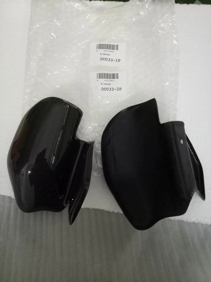 Protector de escape para Ducati Monster 600 620 750 900ie oscuro 00-06 fibra de vidrio de carbono Foto 2 de 4