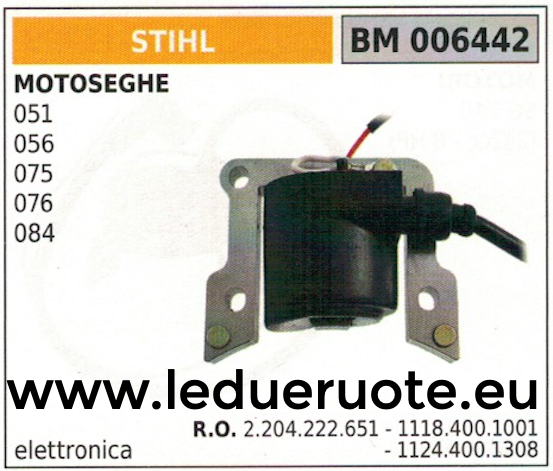 2204222651 11184001001 Electronic Coil Chainsaw STIHL 051