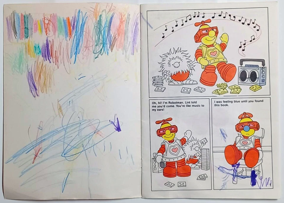 ROBOTMAN & FRIENDS STICKER FUN Activity Book - Image 3 of 4