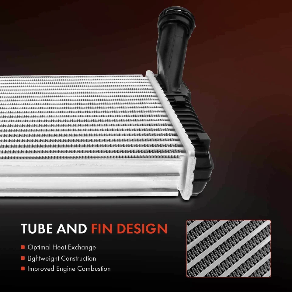 涡轮充电风中冷器适用于奥迪 Q7 大众途锐保时捷 Cayenne V6 3.0L SUV — 第 2/4 张图片