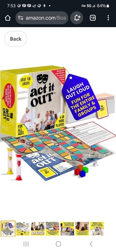 Act It Out Board Game - BRAND NEW! - Picture 4 of 9