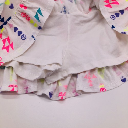 Circo Girls' Elastic Waist Cotton Blend Three Tiered Pull On Skort Size M 7/8 - Picture 6 of 7