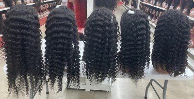 Deep Wave 13x5 Lace Frontal Human Hair Wig.