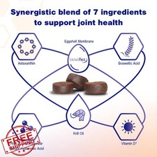 Movoflex Hip and Joint Support Chews for Small Dogs, 120 Count