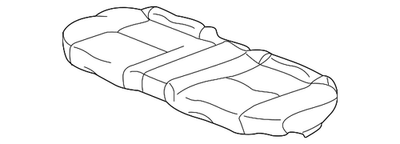 #ad #ad Genuine Honda Cover Rear Seat Cushion Trim NEW OEM 82131 SDN A32ZC $147.82