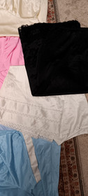 Vintage Lingerie Slip Lot 1950s to 1980s all sizes & brands - 14 Pieces