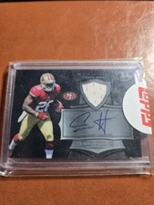 2014 Bowman Sterling Carlos Hyde Rookie Patch Auto #BSAR-CH 49ers