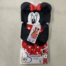Disney Minnie Mouse Pajama Coverall ILY 4EVER Outfit