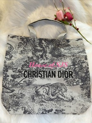 Dior Beauty VIP Gift With Purchase GWP Promotional Cotton Tote Bag Brand New