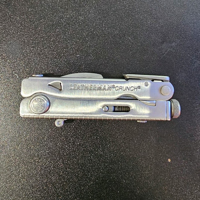 Leatherman Crunch Folding Locking Pliers Multi-Tool Stainless Steel