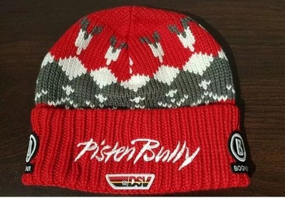 DSV Bogner PistenBully ski hat wool hat winter hat knitted hat cap size L red