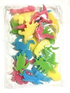 Dinosaur Sea Animal Mini Sponge Form Lot Kraft  Kids