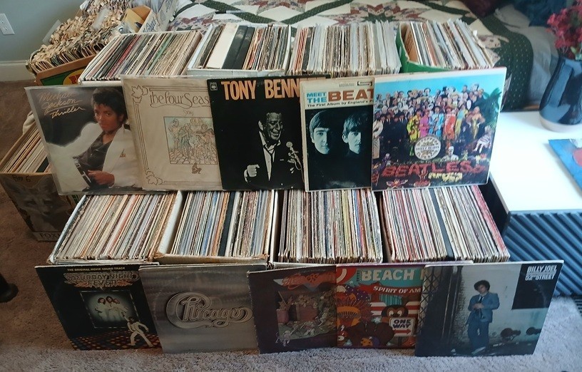 Entire vinyl record collection for sale 1,400+ RECORDS | eBay