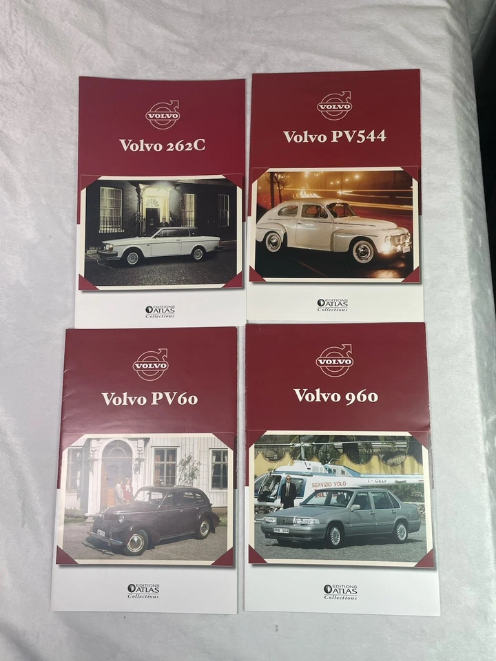 Volvo Classic Car Booklets x18 + Binder – Atlas Editions Collector Set - Image 3 of 4
