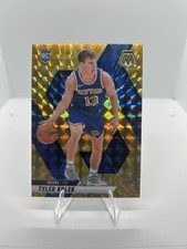 2025 Panini Mosaic - Rookies Tyler Kolek #208 Reactive Yellow Mosaic Prizm (RC)