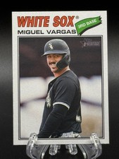 Miguel Vargas 2026 Topps Heritage Short Print SP #61 Chicago White Sox