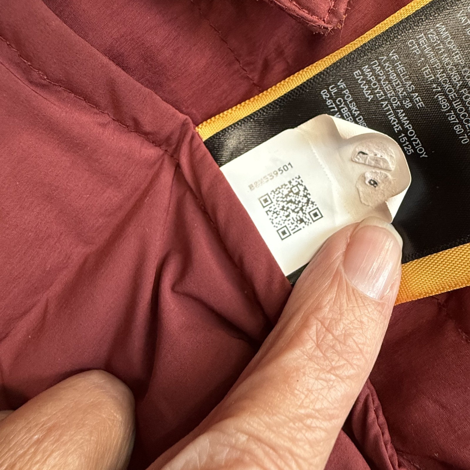 The North Face Renewed Belleview Stretch Down Jacket Mens XL Red 600 Fill thumbnail 16