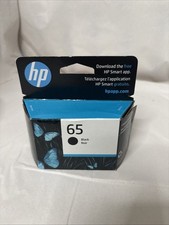 Genuine HP 65 N9K02AN Black Noir Ink Cartridge Brand New Exp May 2027