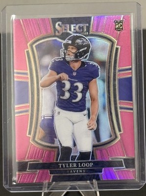 Tyler Loop 2025 Panini Select #161 Pink Prizm Premier Level /8