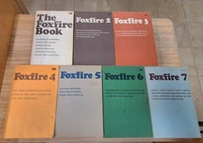 The Foxfire Books Lot 1-7 Set-Eliot Wigginton Homesteading-Survival-Farming Y4