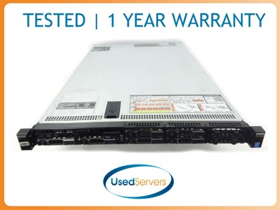 Poweredge R630 8SFF 256GB 2x E5-2630V4 2.2GHZ=20Cores 6x 120GB SATA SSD H730