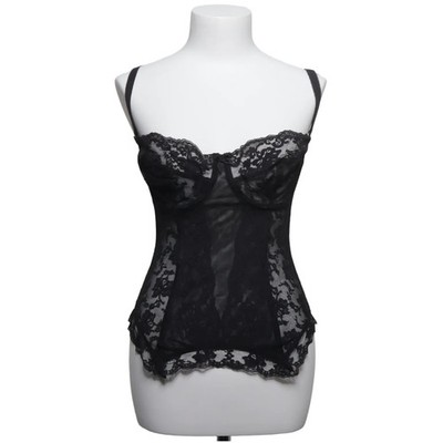 Gossard, Korsett, Größe: 75D, Schwarz, Elasthan/Polyamid, Blumen, Spitze #gxp