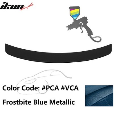 Fits 11-23 Chrysler 300 300C 300S ABS #PCA Frostbite Blue Metallic Trunk Spoiler