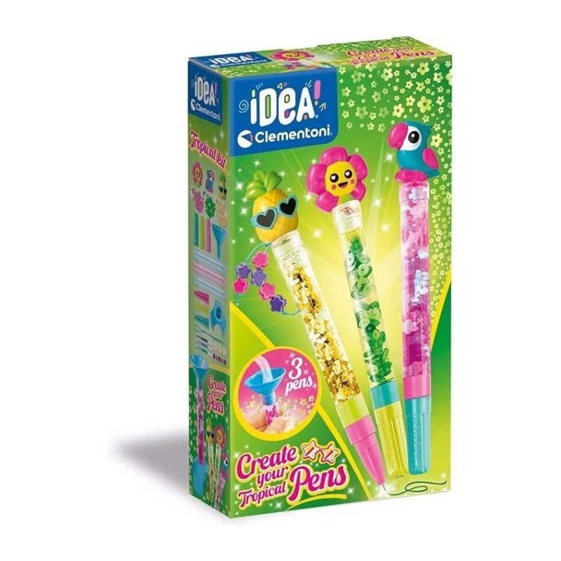 Mini atelier des stylos Clementoni pour stimuler la concentration des enfants par le DIY