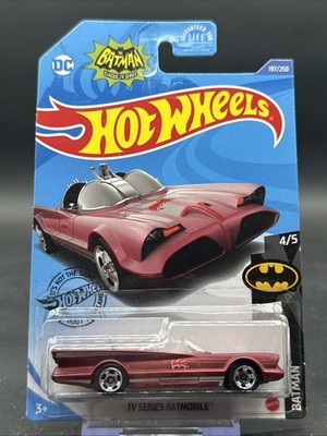  2020 Hot Wheels Kroger Exclusive RED TV SERIES BATMOBILE 4/5 Batman 197/250 