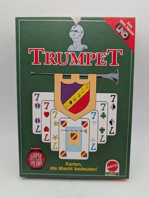 Trumpet Mattel 1992 Kartenspiel Brettspiel Gesellschaftsspiel SELTEN 