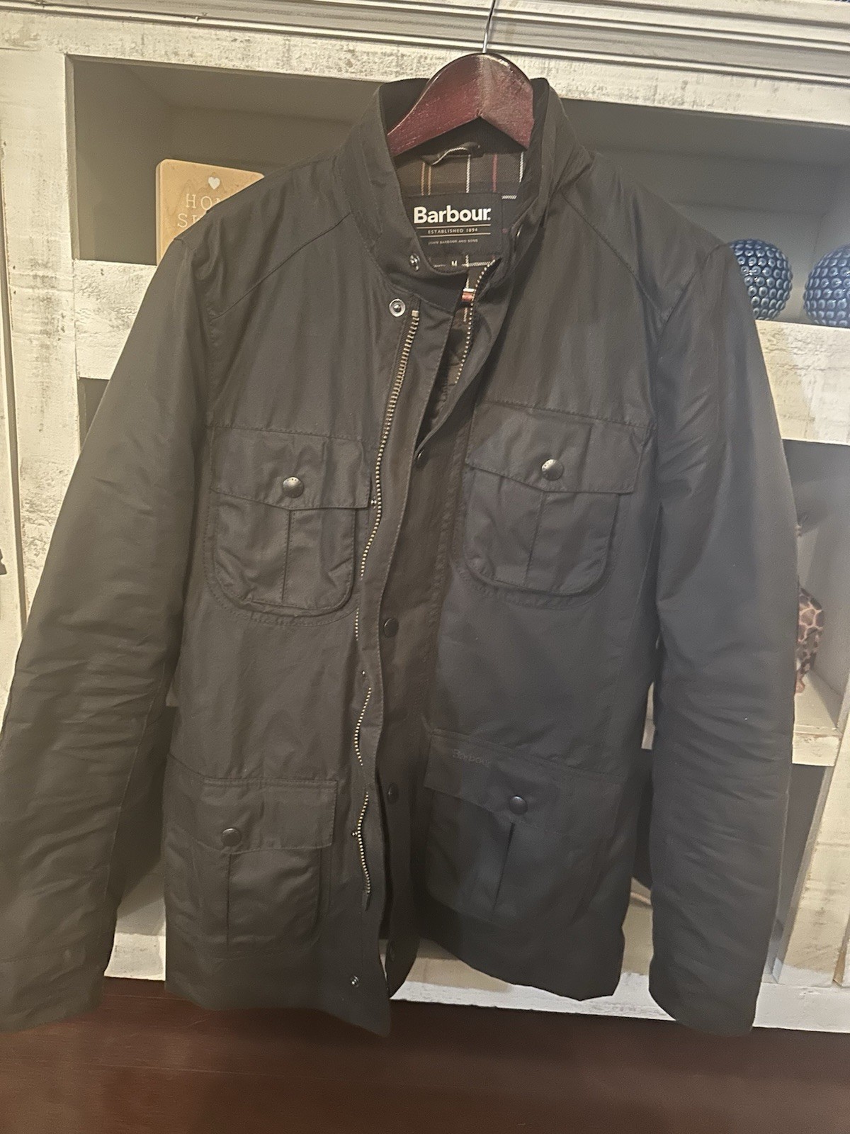Rugged Utility Style ~ Barbour CORBRIDGE Hooded Waxed Jacket in Olive MSRP$495 image 4