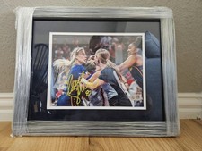 Fever Sophie Cunningham Signed 8x10 Framed Enforcer Photo Autographed