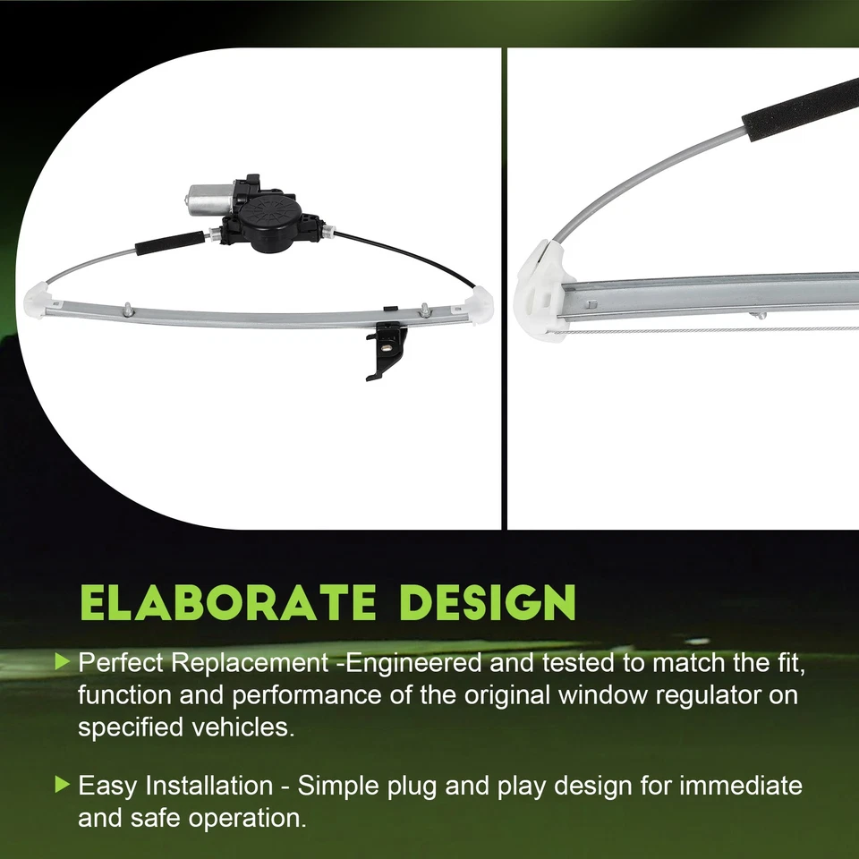 Regulador de ventana eléctrica trasero izquierdo con motor para Mazda CX-5 2013-2016 L4 Foto 4 de 4