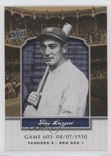 2008 Upper Deck Yankee Stadium Legacy Tony Lazzeri #YSL603 HOF 3h2