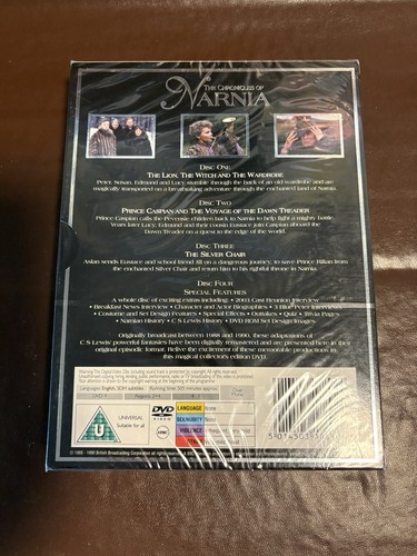 Chronicles of Narnia The Complete Four Disc Collector's Edition DVD Box Set -New - Picture 3 of 4