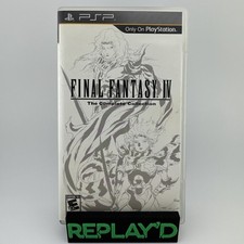 Final Fantasy IV Complete Collection PSP Case Artwork Manual Only NO GAME