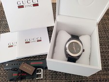 GUCCI SYNC Watch Model YA137116 Black Mens Quartz 46mm Case Water Resistant