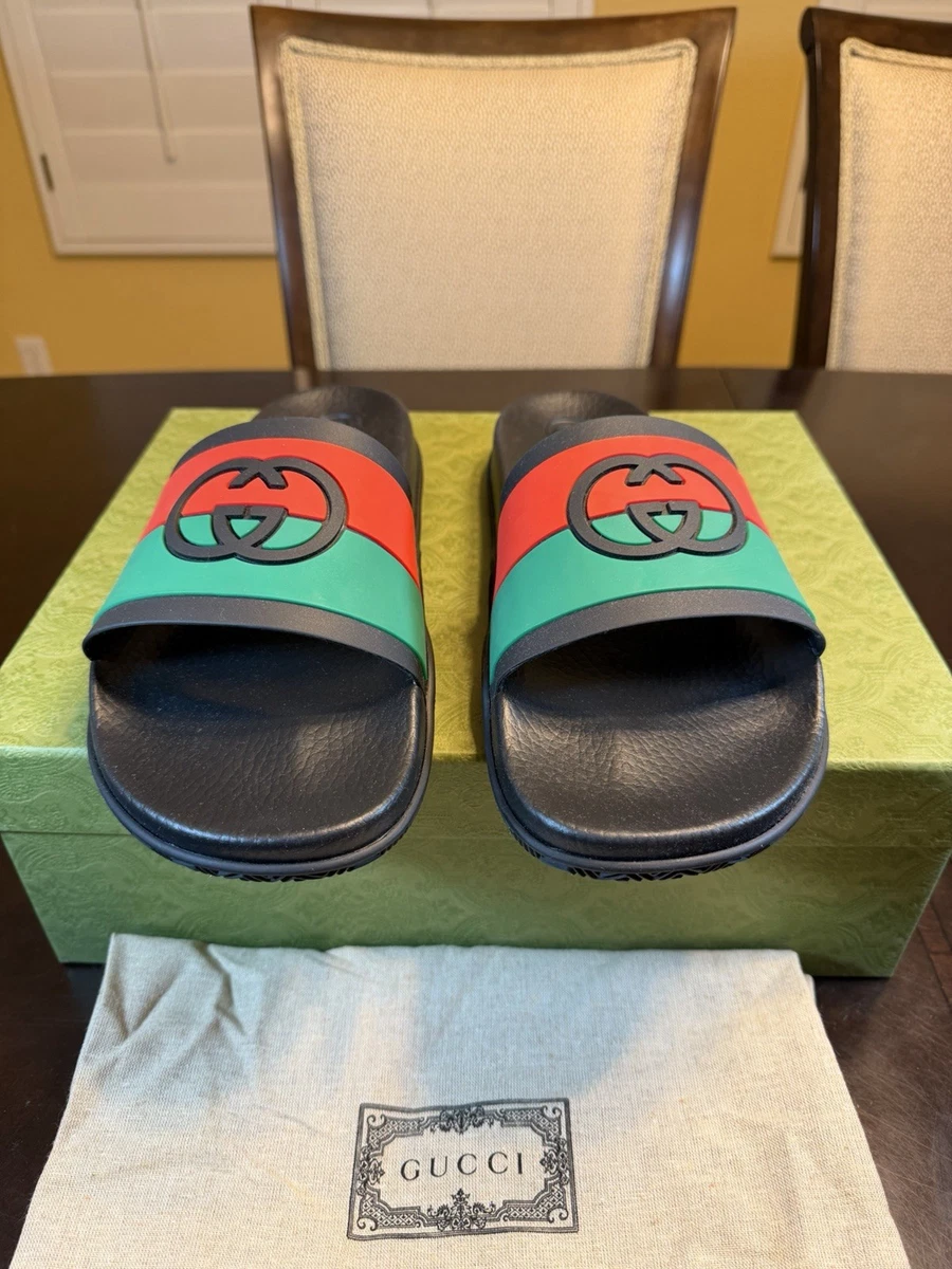 Gucci Gg Sandals In Men's Sandals & Flip Flops for sale | eBay