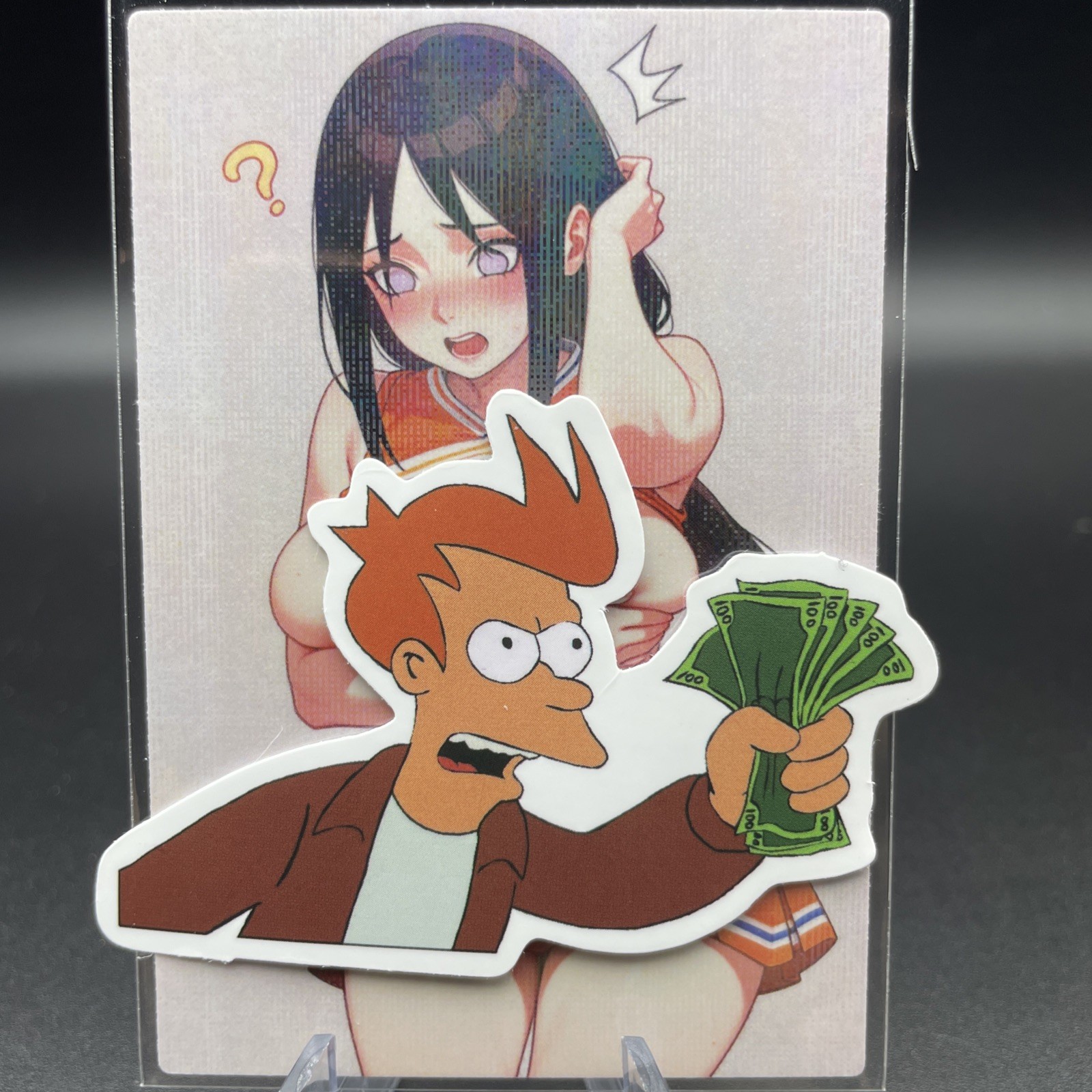 Hanabi Hyuga Anime Waifu Card Doujin ACG Goddess Holo