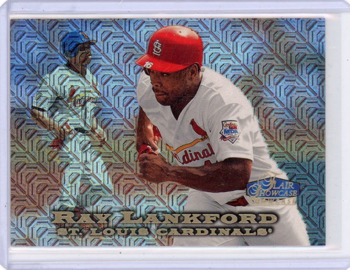 Ray Lankford #/1000 1998 Flair Showcase Flair Showcase Row 0 St. Louis Cardinals