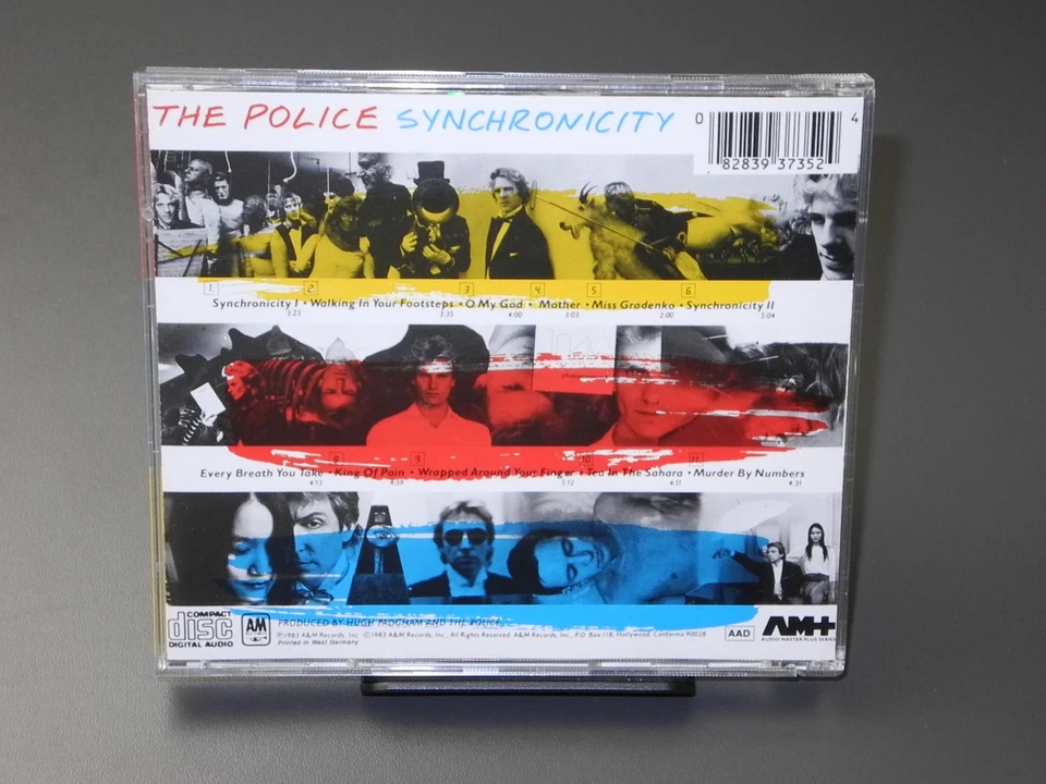 the police cd - synchronicity, every breath you take, king of pain - Bild 2 von 2