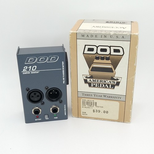 DOD 210 Cable Tester w/ Original Box - America's Pedal
