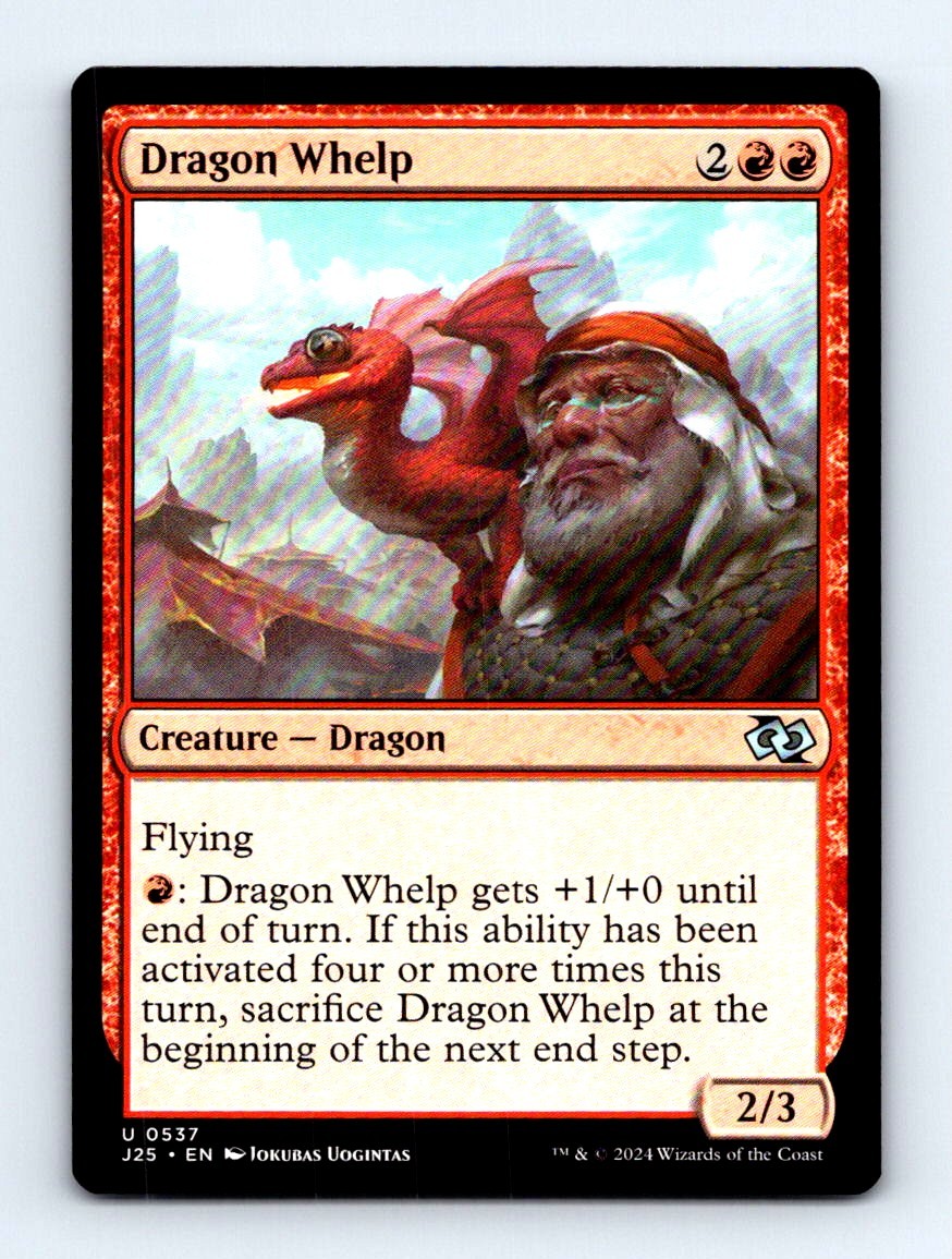#537 2024 Foundations Jumpstart J25 - Dragon Whelp Uncommon