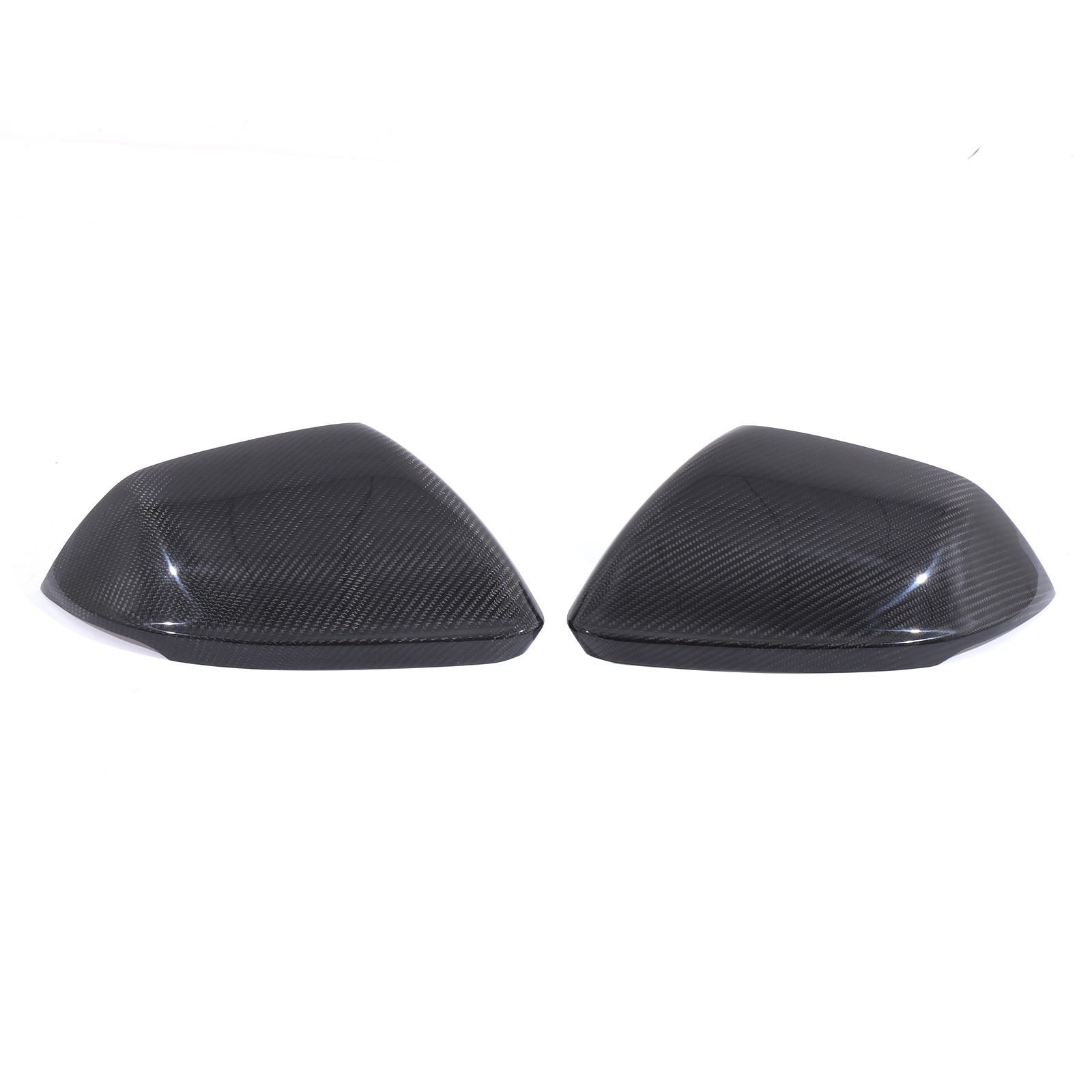 Real Carbon Fiber Side Rear Mirror Cover Caps Trim For Lamborghini URUS 18-24 US
