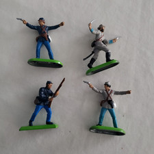 Vintage Lot of 4 Britain 1971 Soldiers 2" china