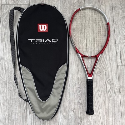 Wilson Triad 5 Tennis Racquet Mid Plus 98 Sq.In. , 4 1/2  w/Case Read
