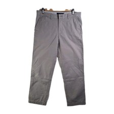 Tommy Hilfiger Men's Utility Pants Straight Casual Nylon Grey Sz 32x30