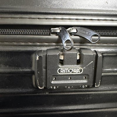 Rimowa Black 2-wheels Carry Case Suitcase 851.63 | eBay